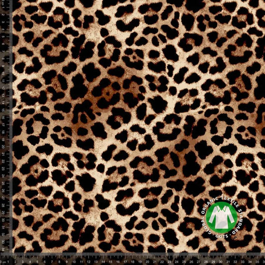 NYHET! JERSEY GOTS - LEOPARD